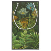 Rousseau Tropisch Oerwoud Leeuw Schilderen Klein Cadeauzakje (Achterkant)