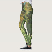Rousseau Tropisch Oerwoud Leeuw Schilderen Leggings (Links)