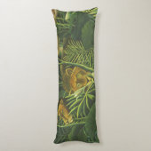 Rousseau Tropisch Oerwoud Leeuw Schilderen Lichaamskussen (Achterkant (Verticaal))