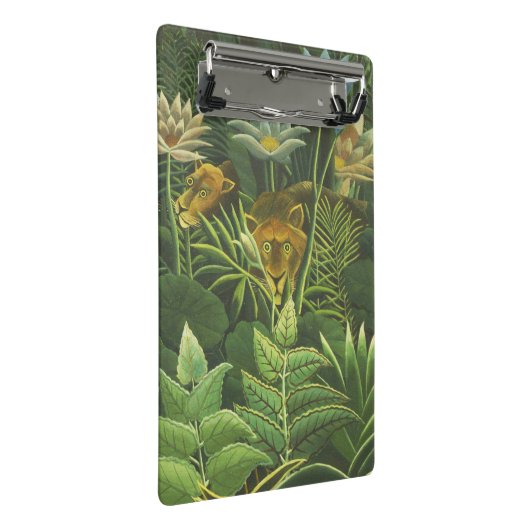 Rousseau Tropisch Oerwoud Leeuw Schilderen Mini Klembord (Schuin)