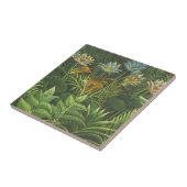 Rousseau Tropisch Oerwoud Leeuw Schilderen Tegeltje (Zijkant)