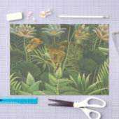 Rousseau Tropisch Oerwoud Leeuw Schilderen Tissuepapier (Craft)