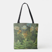 Rousseau Tropisch Oerwoud Leeuw Schilderen Tote Bag (Achterkant)