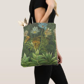 Rousseau Tropisch Oerwoud Leeuw Schilderen Tote Bag (Dichtbij)