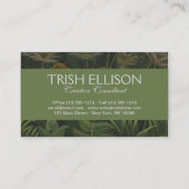 Rousseau Tropisch Oerwoud Leeuw Schilderen Visitekaartje (Achterkant)