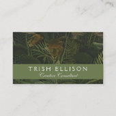 Rousseau Tropisch Oerwoud Leeuw Schilderen Visitekaartje (Voorkant)