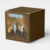 Rousseau's Football-spelers begunstigen dozen Bedankdoosjes (Voorkant Zijde)