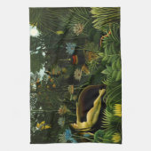 Rousseau's handdoek "De droom" (Verticaal)