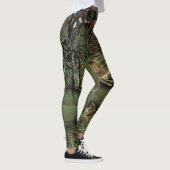 Rousseau's Hungry Lion art leggings (Rechts)