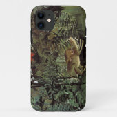 Rousseau's Hungry Lion iPhone case (Achterkant)