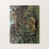 Rousseau's Hungry Lion puzzle Legpuzzel (Verticaal)