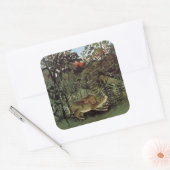 Rousseau's Hungry Lion stickers (Envelop)
