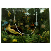 Rousseau's kunstcadeautas "The Dream" Groot Cadeauzakje (Achterkant)