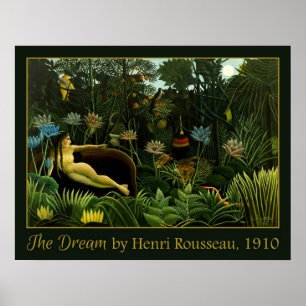 Rousseau's poster "De droom"