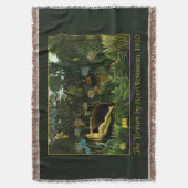 Rousseau's "The Dream"-kunstdeken Deken (Voorkant Verticaal)