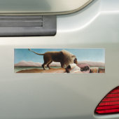 Rousseau's "The Sleeping Gypsy" (1897) Bumpersticker (Op auto)