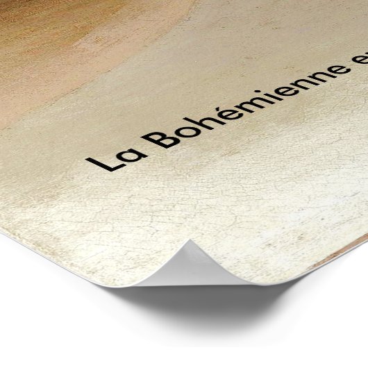 Rousseau's "The Sleeping Gypsy" (1897) Poster (Hoek)