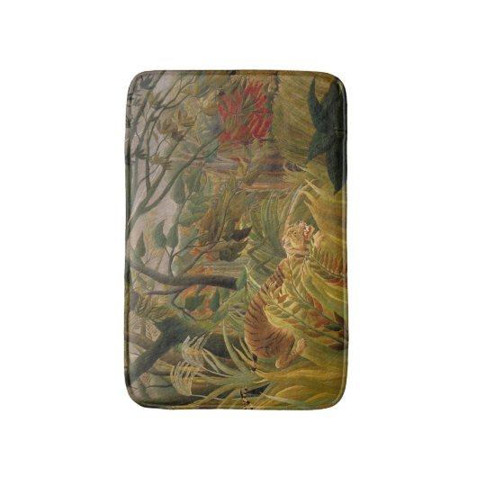 Rousseau's Tiger art badmat (Voorkant Verticaal)