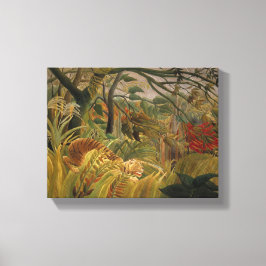 Rousseau's tijgercanvas canvas afdruk