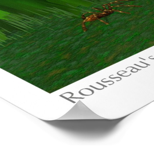 Rousseau's tuin poster (Hoek)