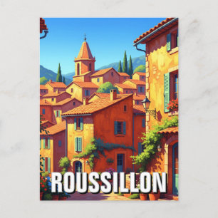 Roussillon France Briefkaart