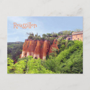 ROUSSILLON, FRANKRIJK BRIEFKAART