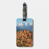 Roussillon Frankrijk Reizen Bagagelabel (Achterkant verticaal)