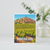 Roussillon Frankrijk Reizen Briefkaart (Staand voorkant)