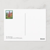 ROUSSILLON, OCHRE VILLAGE, PROVENCE,FRANCE BRIEFKAART (Achterkant)