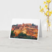 Roussillon-wenskaart Kaart (Gele Bloem)