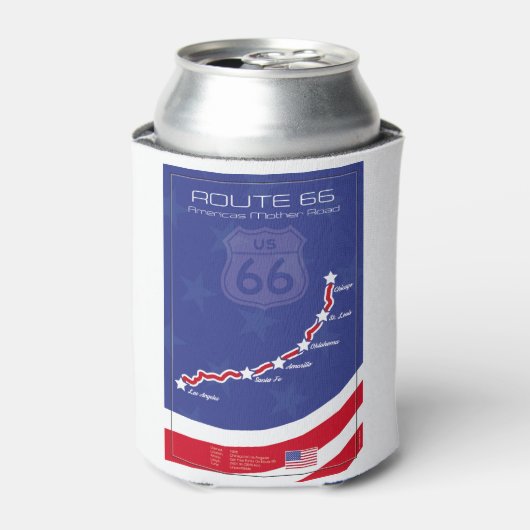 Route66 B Blikjeskoeler (Blikje Voorkant)