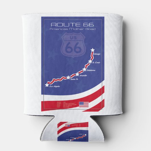 Route66 B Blikjeskoeler (Achterkant)