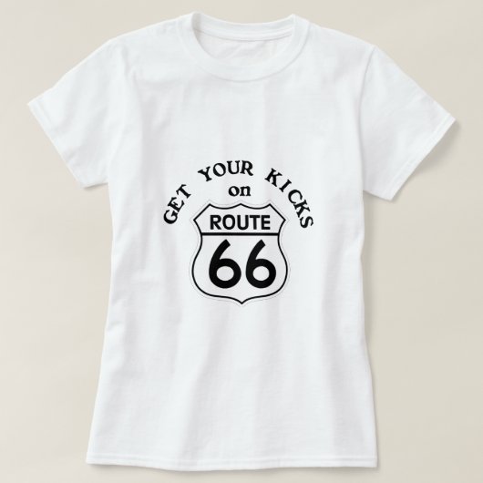 route66 t-shirt (Design voorkant)