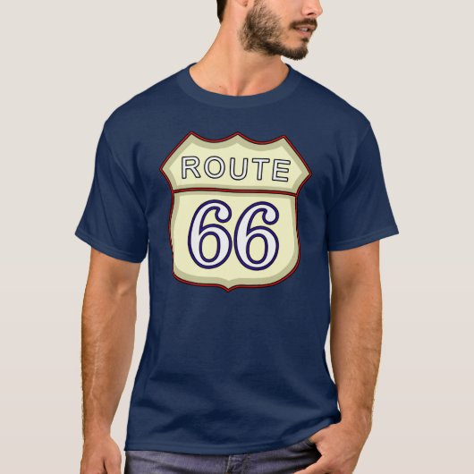 route66 t-shirt (Voorkant)