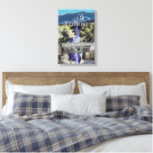 Route 100, Vermont Canvas Afdruk (Insitu (Slaapkamer))