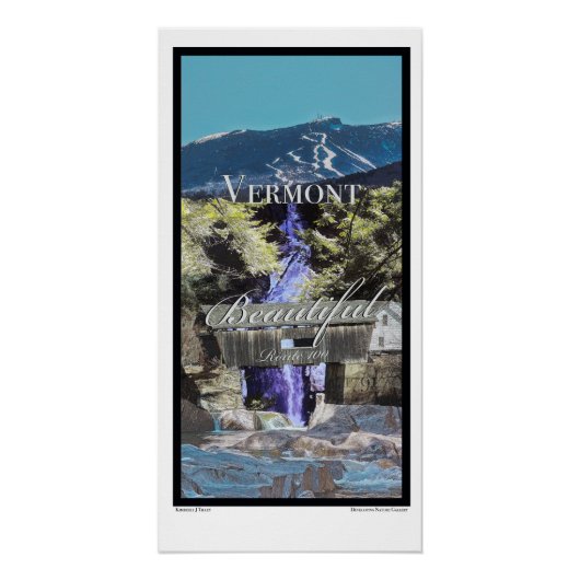 Route 100, Vermont Perfect Poster (Voorkant)