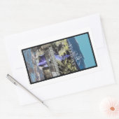 Route 100, Vermont Rechthoekige Sticker (Envelop)
