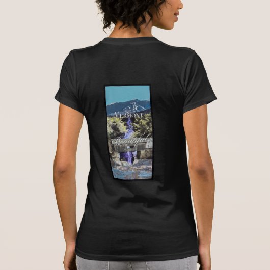 Route 100, Vermont T-shirt (Achterkant)