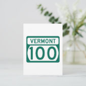 Route 100, Vermont, Verenigde Staten Briefkaart (Staand voorkant)