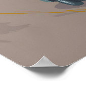Route 101 VS Reisposter Poster (Hoek)