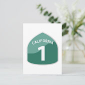 Route 1 van de Staat van Californië de Weg van de Briefkaart (Staand voorkant)