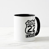 Route 22 Filmworks Officieel Mok (Voorkant rechts)