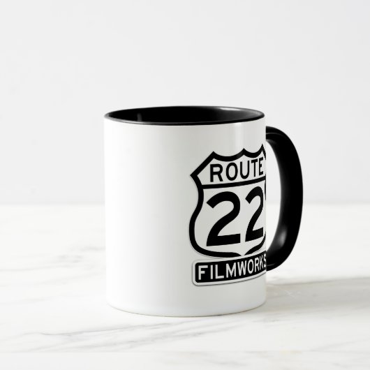 Route 22 Filmworks Officieel Mok (Voorkant rechts)