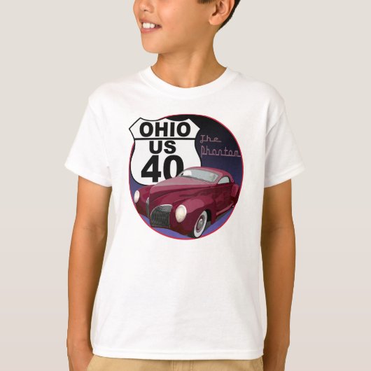 Route 40 Phantom - Ohio T-shirt (Voorkant)