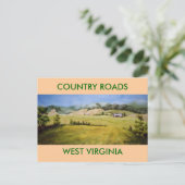 Route 55, Hoogland Schilderachtig Briefkaart van d (Staand voorkant)