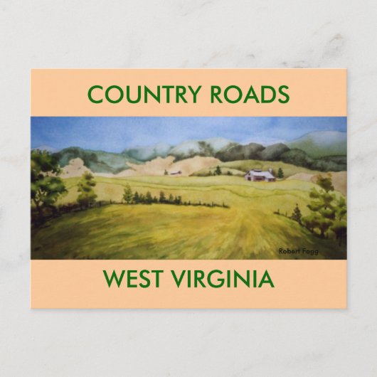 Route 55, Hoogland Schilderachtig Briefkaart van d (Voorkant)