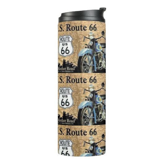 " ROUTE 60 Zes" Thermosbeker (Gedraaid links)