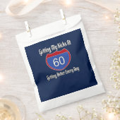 Route 60th Birthday Bedankzakje (Geknipt)