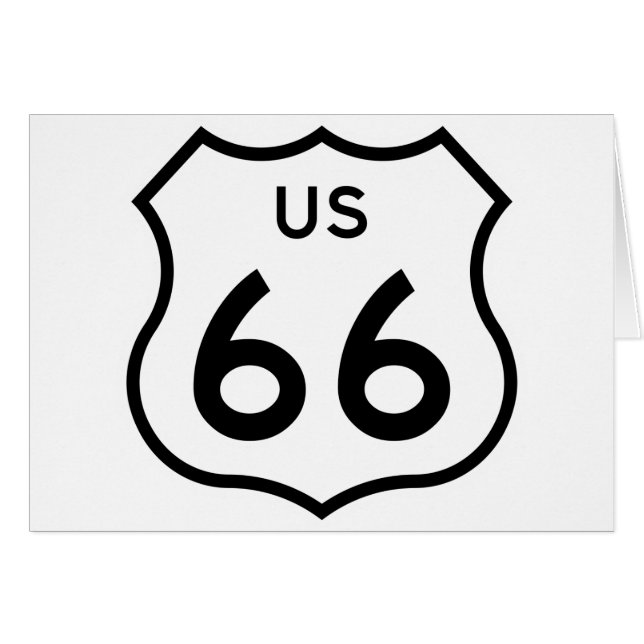 Route 66 (Voorkant Horizontaal)