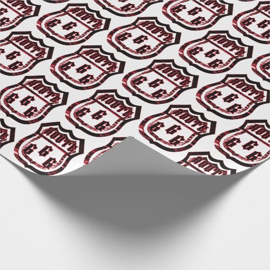 Route 666 inpakpapier (Hoek)